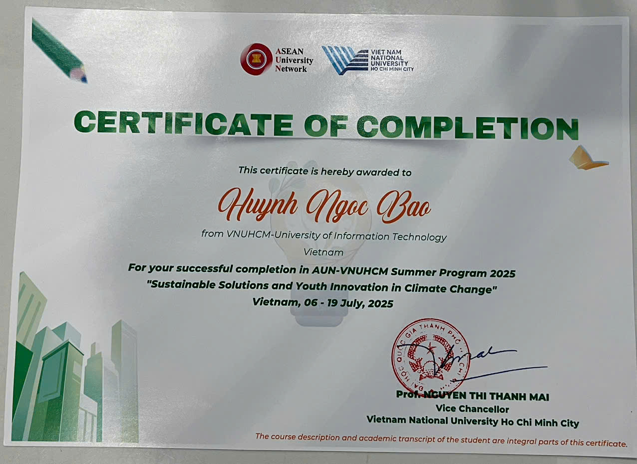 AUN-VNUHCM Summer Program 2025